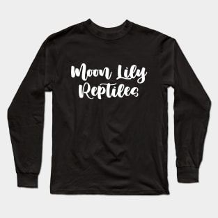 Moon Lily Reptiles Long Sleeve T-Shirt